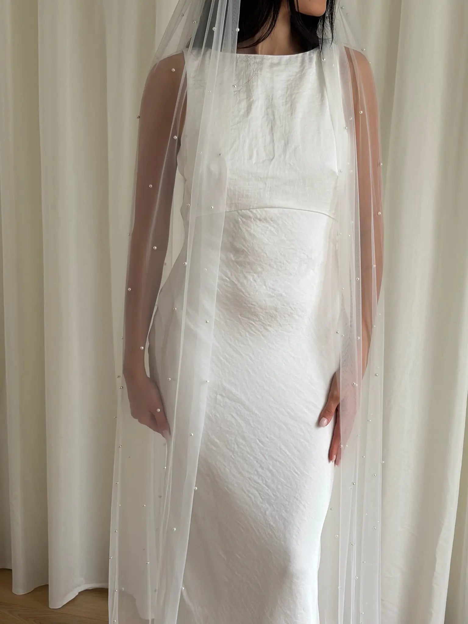 elegant-bridal-veil-soft-tulle