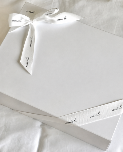 aaisle magnetic gift box packaging for wedding veils luxury
