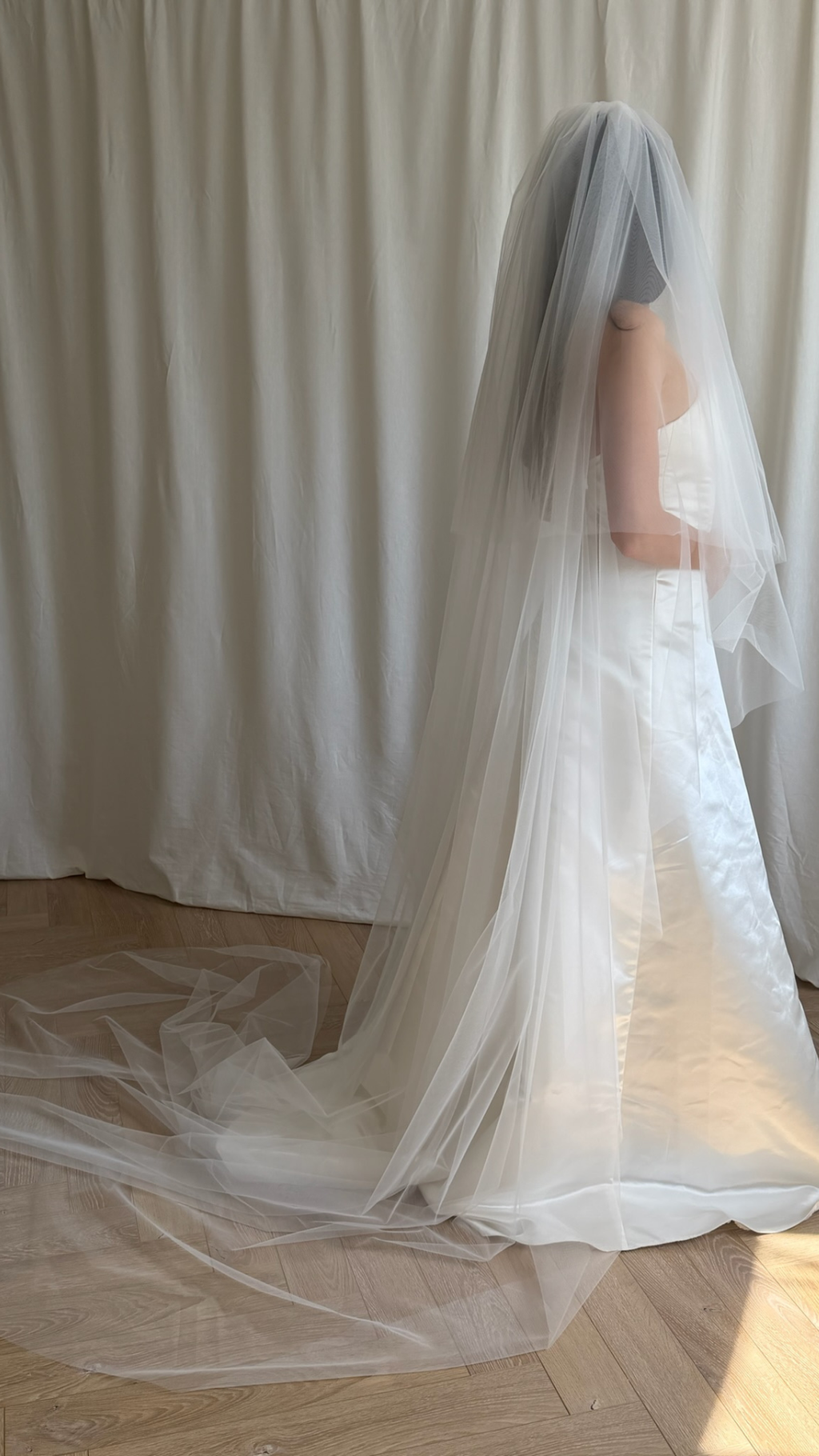 CLASSIC SWEETHEART BLUSHER VEIL (#4004)