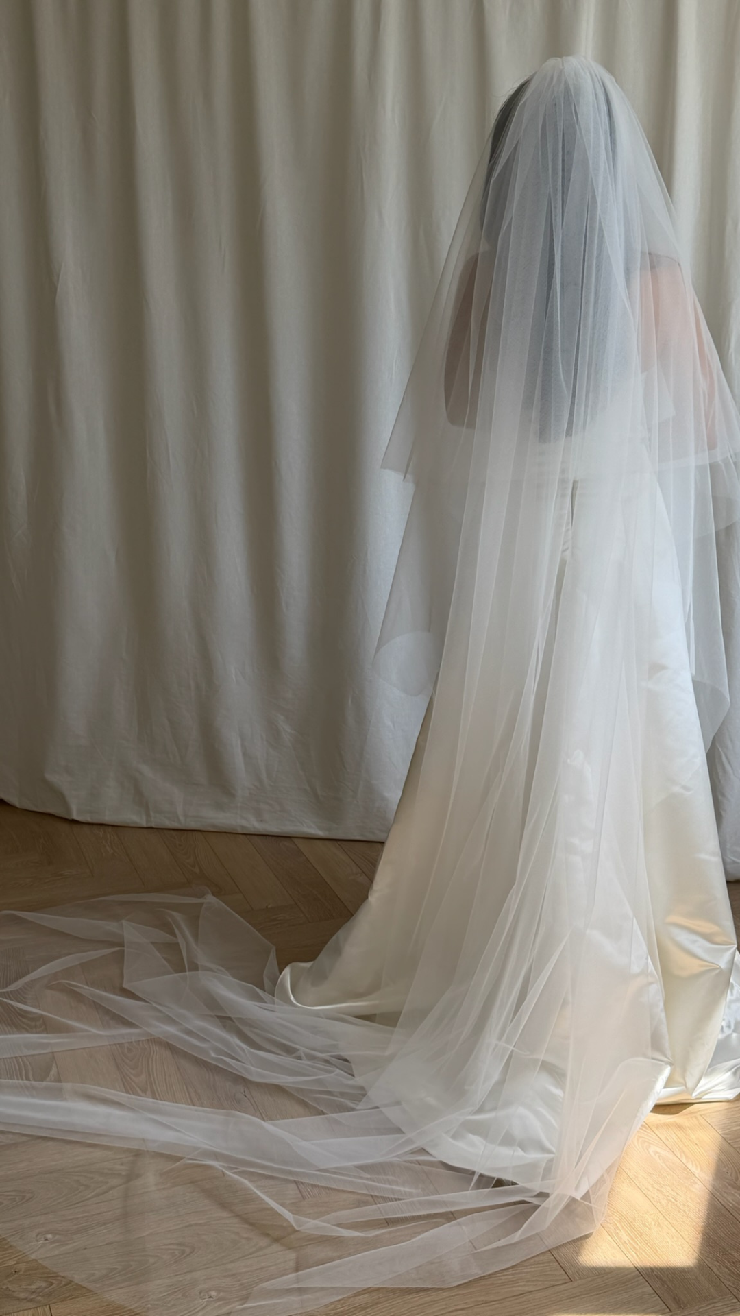 CLASSIC SWEETHEART BLUSHER VEIL (#4004)