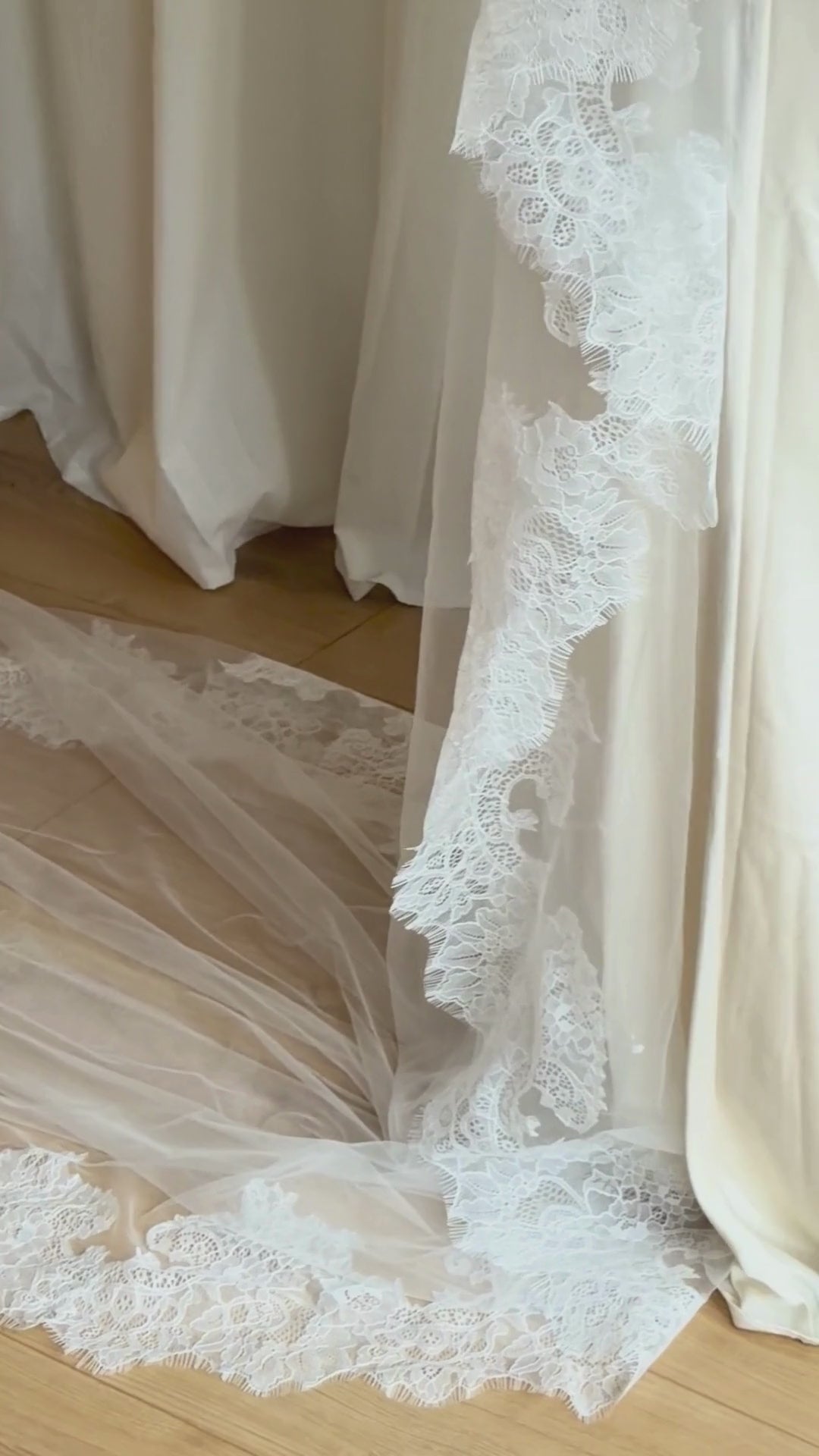 Cathedral wedding veil soft signature tulle bridal veil